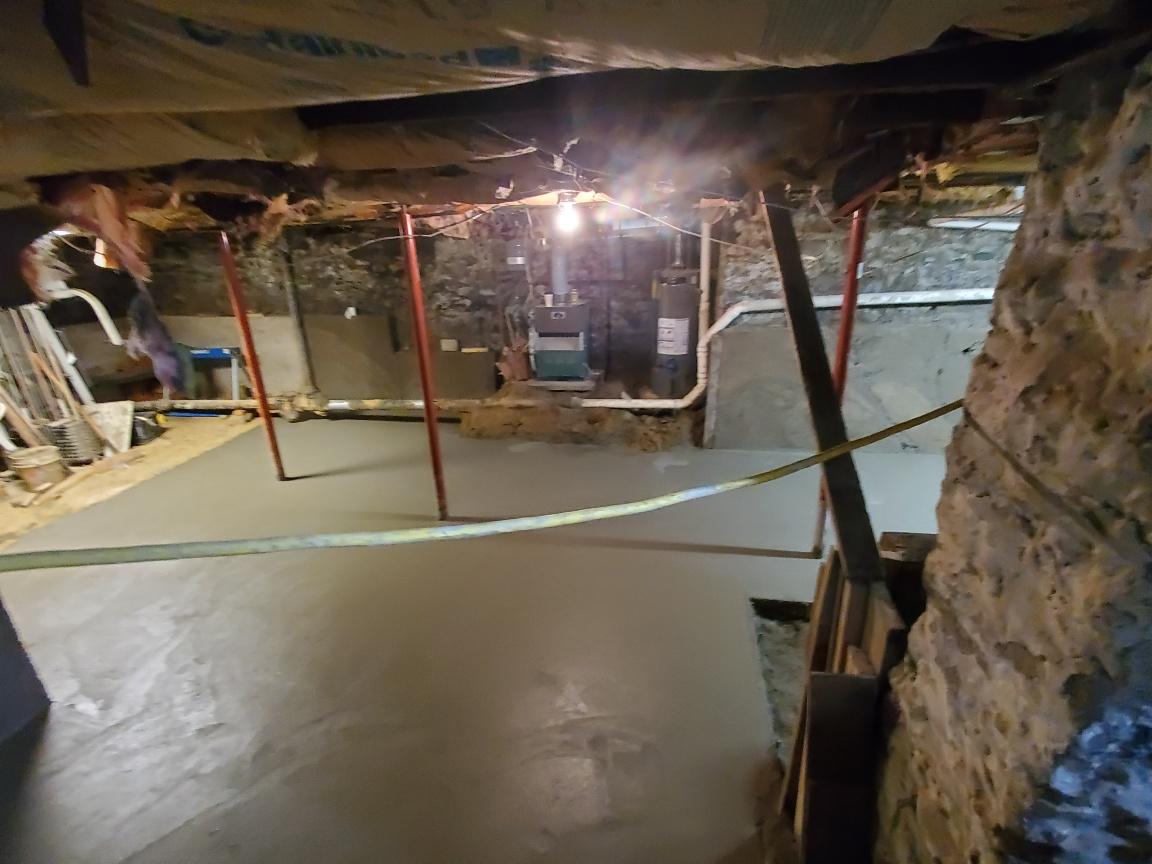 basement under construction