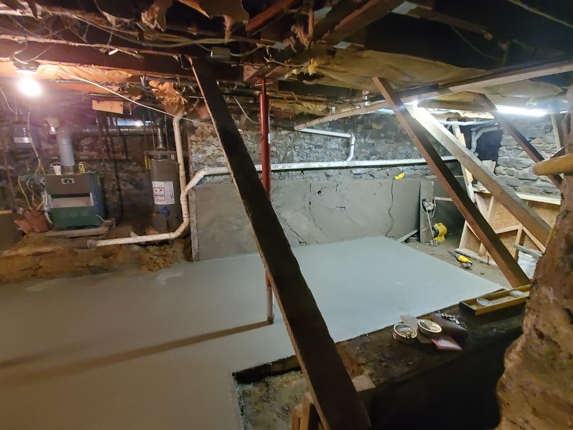 basement under construction