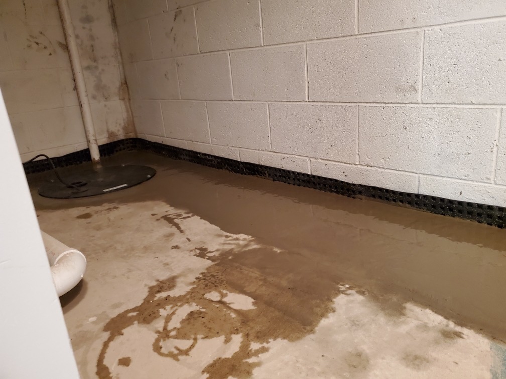 finished basement drainage