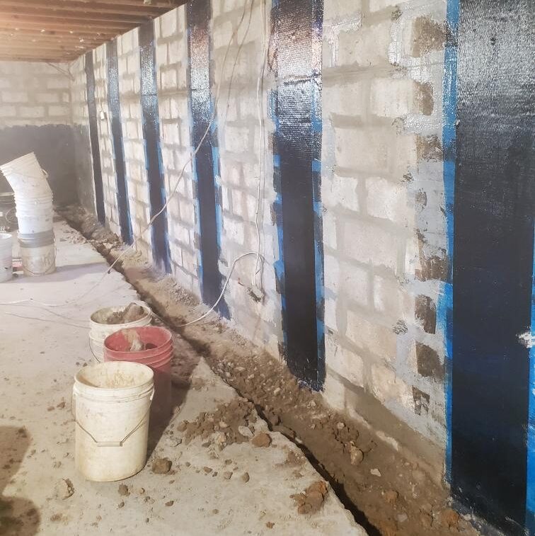 foundation wall repiar